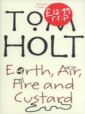 cover image of Earth, air, fire and custard